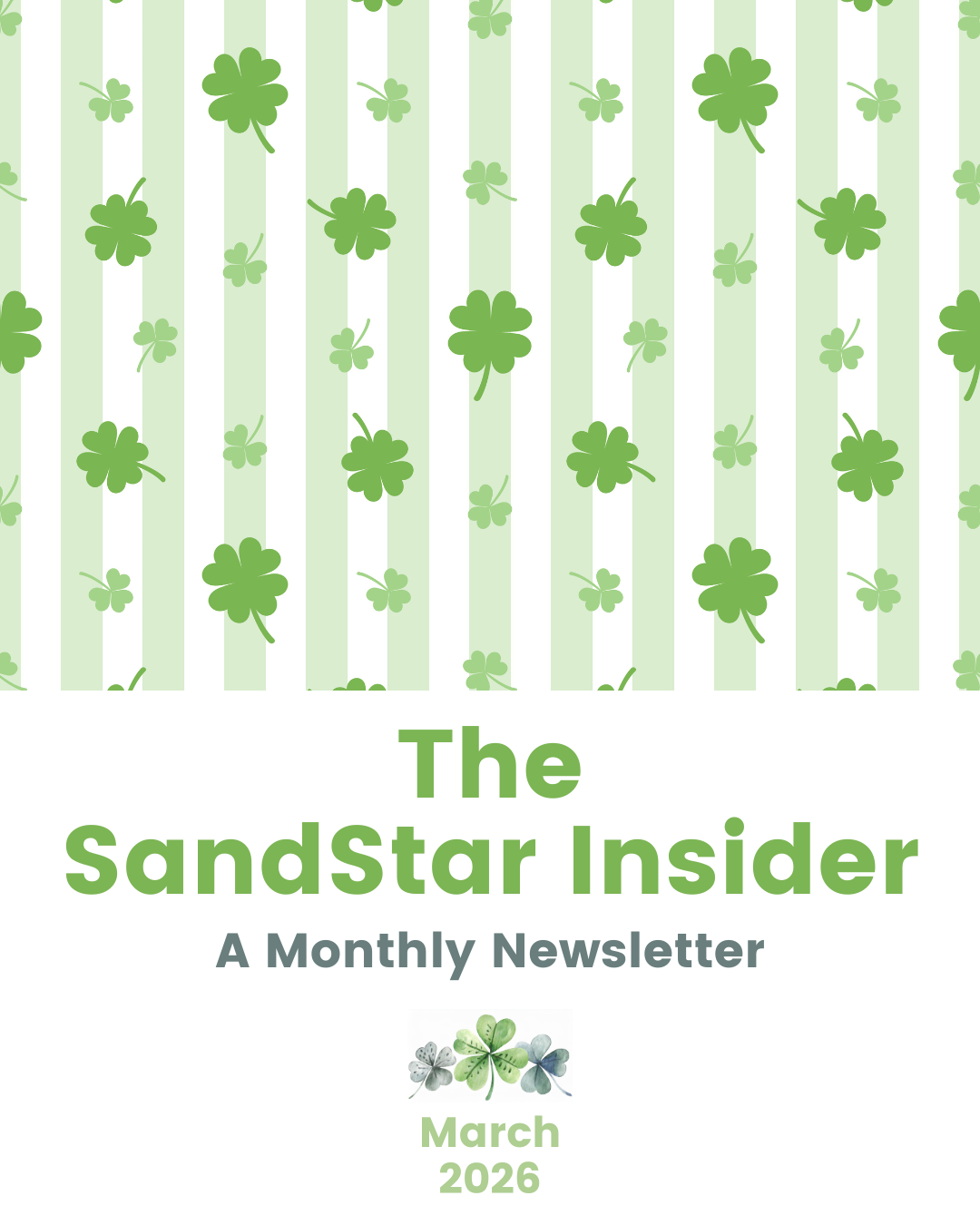 The SandStar Insider: March 2026